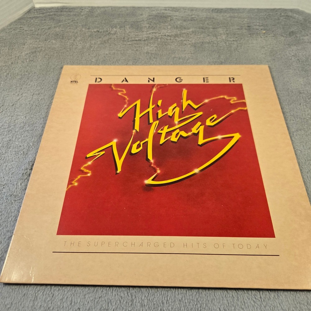 K-Tel High Voltage Vinyl LP 1981 Compilation TU 2740 The Police Hall & Oates